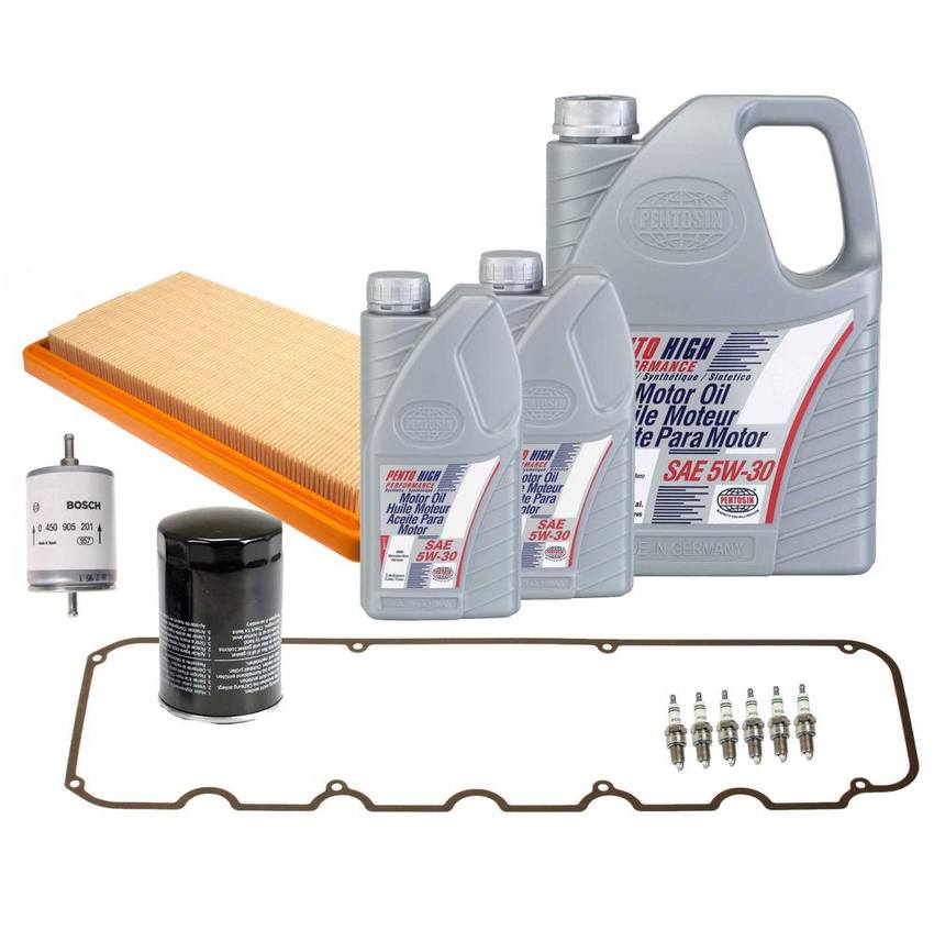 BMW Ignition Tune-Up Kit (5W-30) (7 Liter) (High Performance) 13721278138 - eEuroparts Kit 3086321KIT